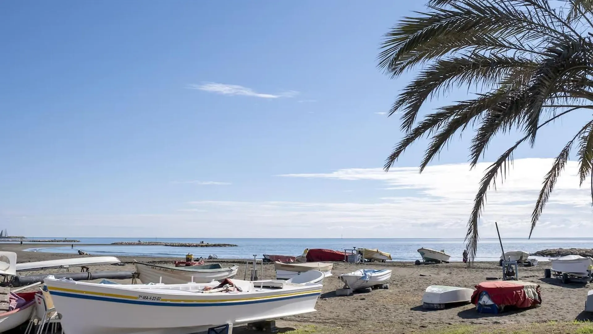 Beachfront Studio, El Palo - Tcm Malaga Apartament